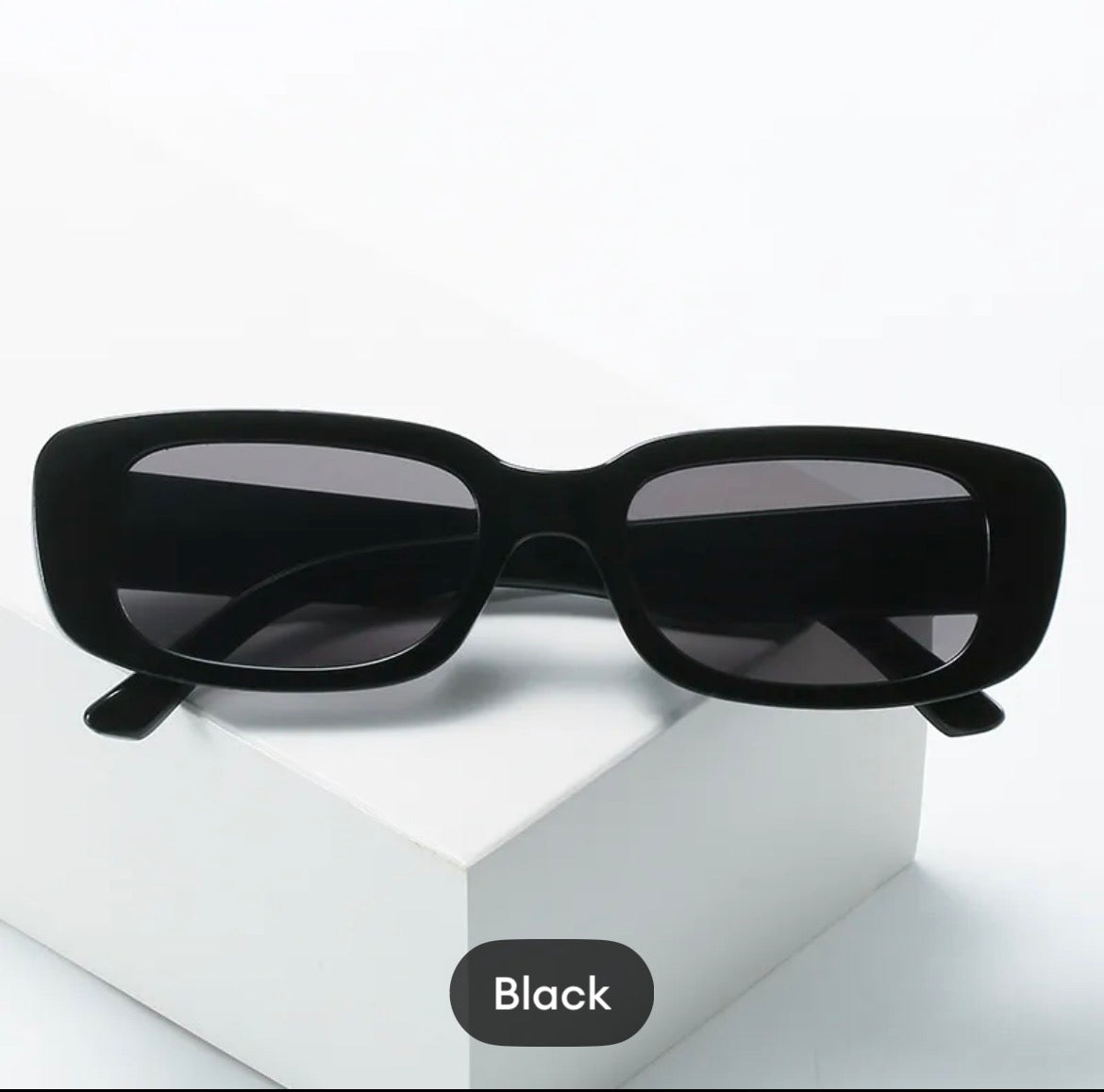 BestWear Top Notch Classic Rectangle Frame Sunglasses for Women & Men - High Quality