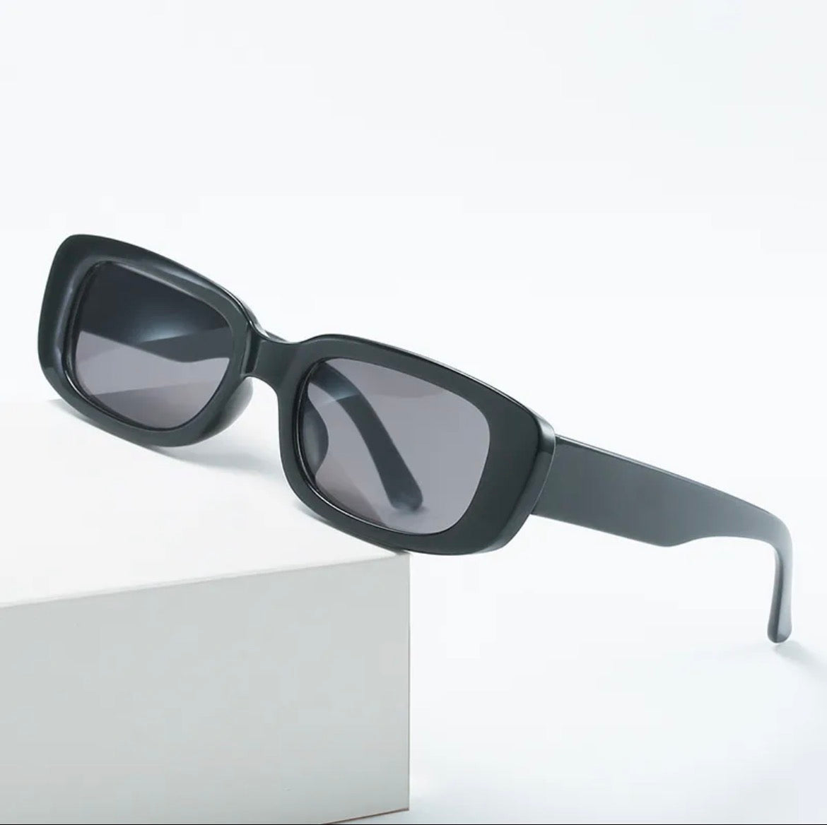 BestWear Top Notch Classic Rectangle Frame Sunglasses for Women & Men - High Quality